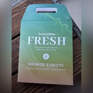 SeasonBliss Fresh Shower Tablets Are Jasmine & Chamomile ~ New